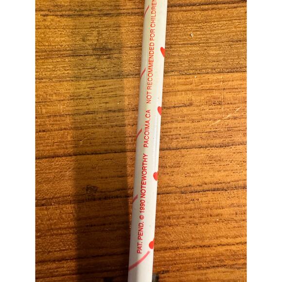 Vintage 1990 Snow Globe Game Pencil - Unique Collectible - Picture 5 of 6